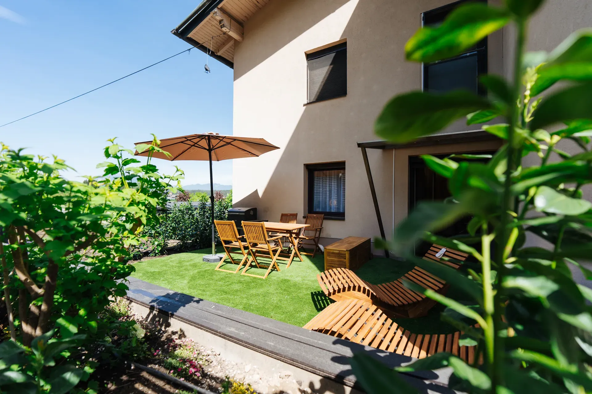 Apartment Bibiane – ruhiger Wohnraum mit Zugang zum Garten